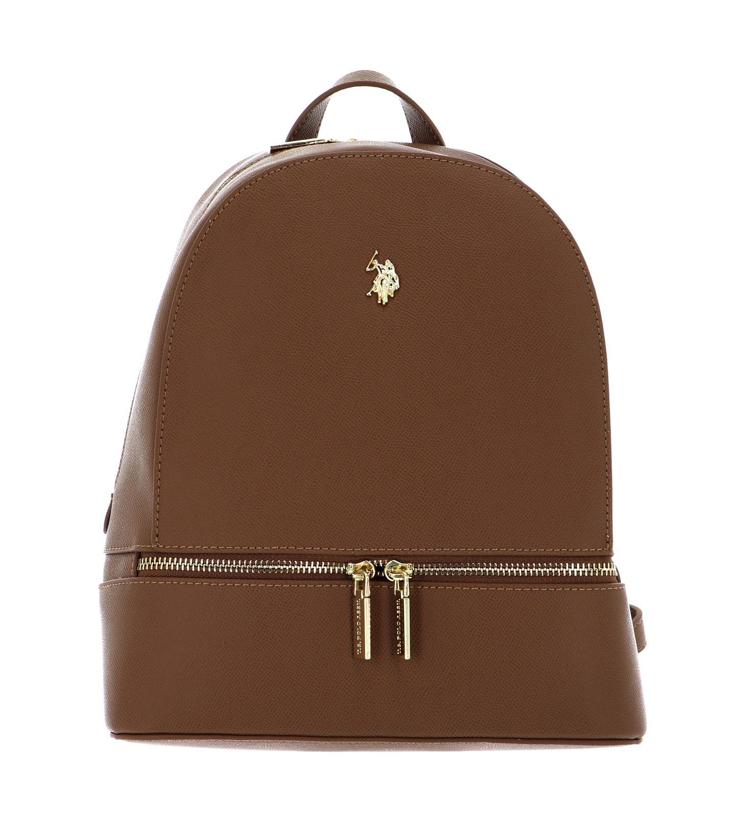 polo leather backpack