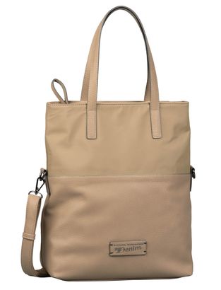 TOM TAILOR Cala Zip Shopper L Beige