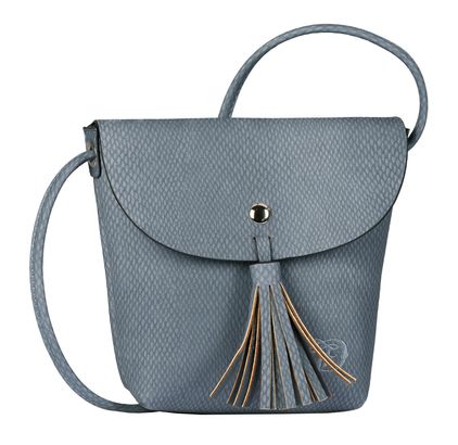 TOM TAILOR Ida Snake Flap Bag S Snake Blue