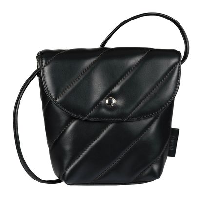 TOM TAILOR Ida Stitch Flap Bag S Black