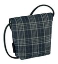TOM TAILOR Ida Check Flap Bag S Denim Blue