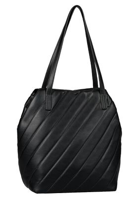 TOM TAILOR Arona Stitch Shopper L Black