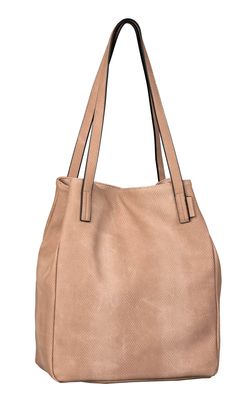 TOM TAILOR Arona Shopper L Snake Rose