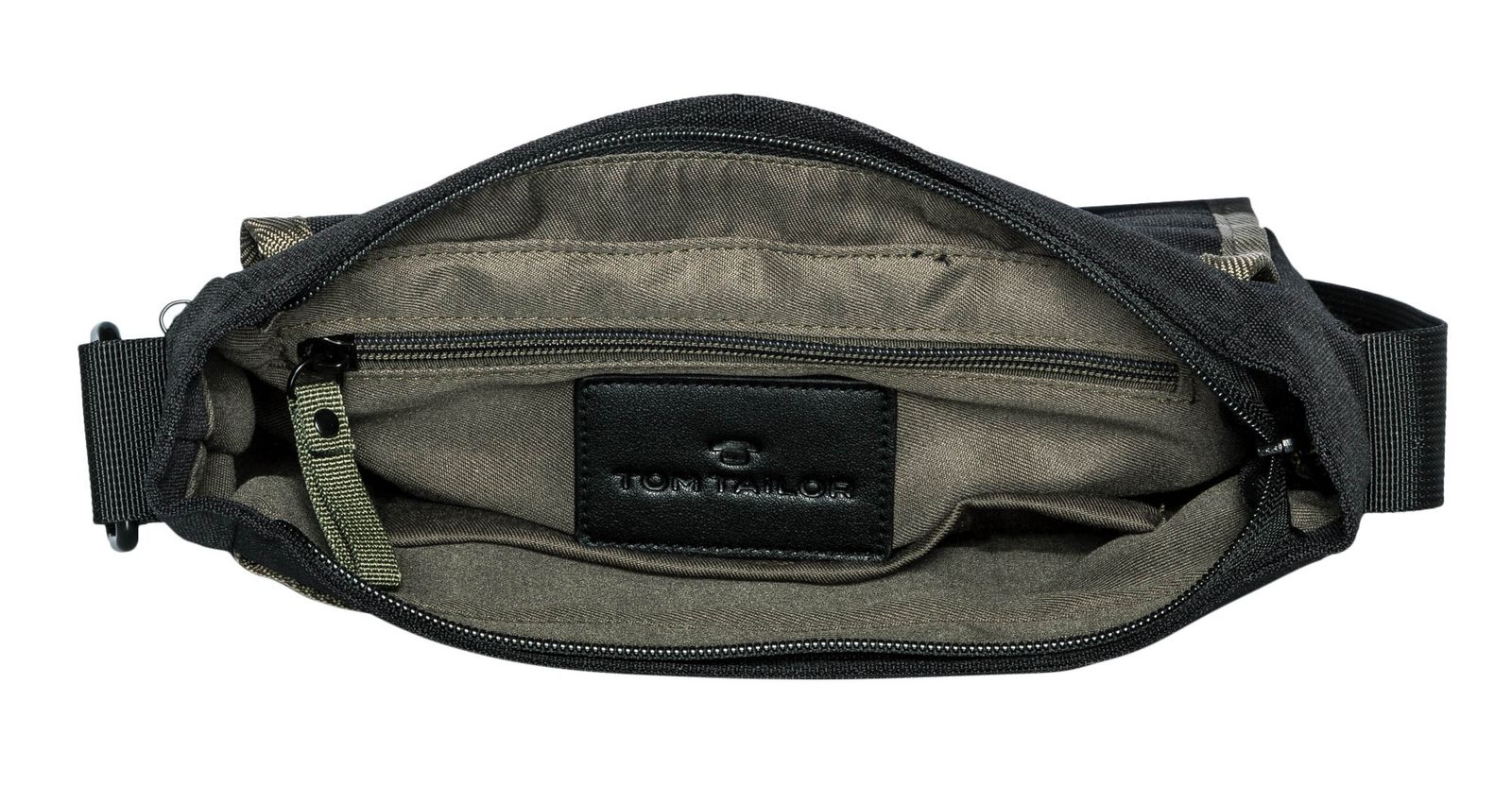 TOM TAILOR Joaquin Flap Bag M Black