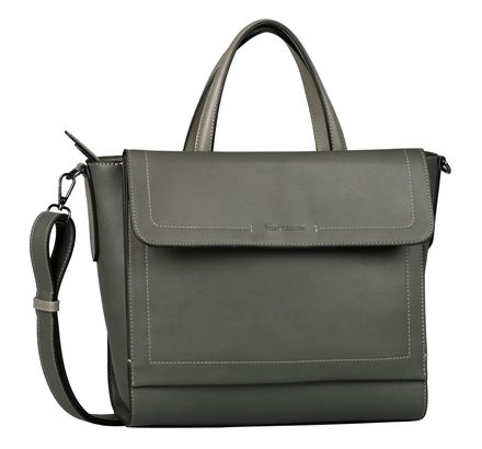 TOM TAILOR Rossa Zip Shopper M Dark Grey