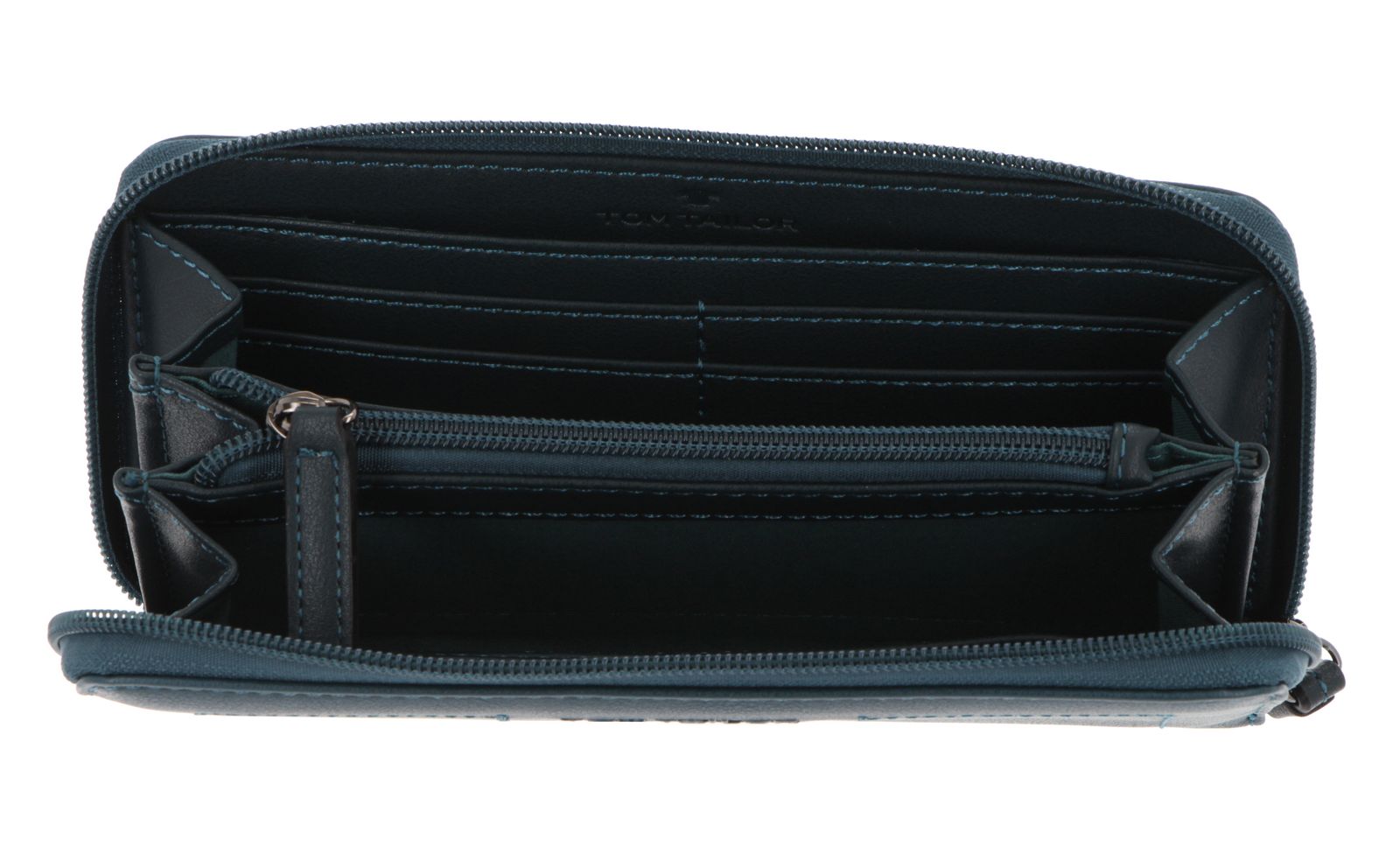TOM TAILOR Rossa Long Zip Wallet Petrol
