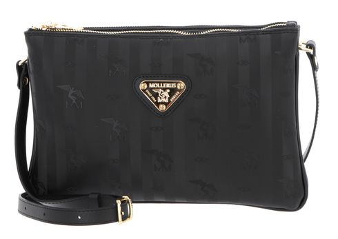 MAISON MOLLERUS Coppet Crossover Bag Black / Gold