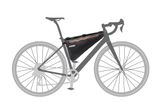 ORTLIEB Bike Packing Frame-Pack Bike Frame Bag 6L Black Matt ORTLIEB Bike Packing Frame-Pack Bike Frame Bag 6L Black Matt