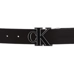 Calvin Klein Mono Hardware Belt W95 Black / Bitter Brown - shortenable Calvin Klein Mono Hardware Belt W95 Black / Bitter Brown - shortenable