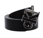 Calvin Klein Mono Hardware Belt W100 Black / Bitter Brown - shortenable Calvin Klein Mono Hardware Belt W100 Black / Bitter Brown - shortenable