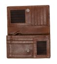 MUSTANG Asti Leather Wallet Side Opening Brown