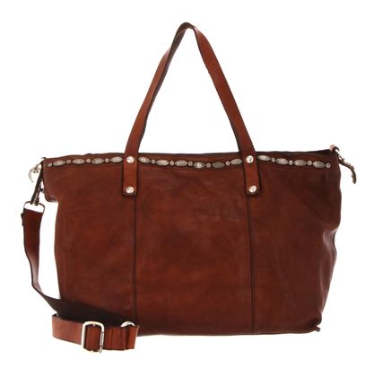 CAMPOMAGGI Shopping Bag Cognac