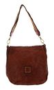 CAMPOMAGGI Shoulder Bag With Buckle Cognac