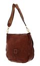 CAMPOMAGGI Shoulder Bag With Buckle Cognac