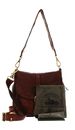 CAMPOMAGGI Shoulder Bag With Buckle M Cognac