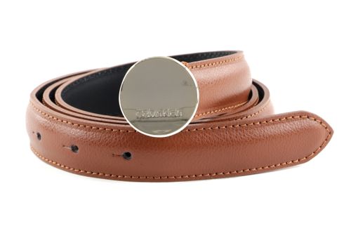 Calvin Klein CK Luxe Belt W85 Caramel