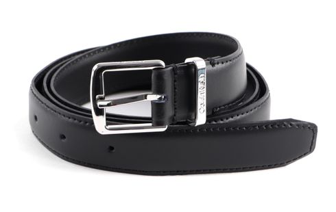 Calvin Klein Focused Square Buckle Belt W100 CK Black Calvin Klein Focused Square Buckle Belt W100 CK Black