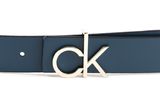 Calvin Klein Re-Lock Reversible Belt W90 Black / Petrol Calvin Klein Re-Lock Reversible Belt W90 Black / Petrol