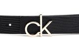 Calvin Klein Re-Lock Reversible Belt W80 Black / Petrol
