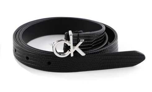 Calvin Klein Re-Lock Belt Lizard W90 CK Black