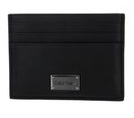 Calvin Klein Lux Plaque Cardholder 6CC CK Black Calvin Klein Lux Plaque Cardholder 6CC CK Black