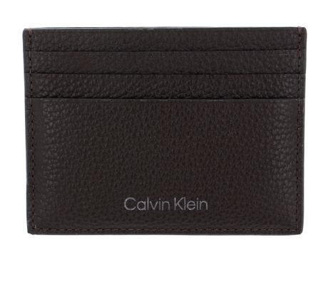 Calvin Klein Warmth Cardholder 6CC Dark Brown | Buy bags, purses  