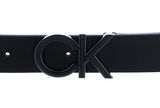 Calvin Klein CK Spiked Metal Rubber Belt 35mm W90 Black