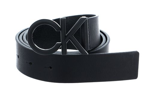 Calvin Klein CK Spiked Metal Rubber Belt 35mm W100 Black