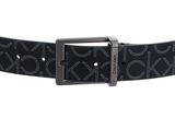 Calvin Klein Metal Loop Belt 35mm W85 CK Black