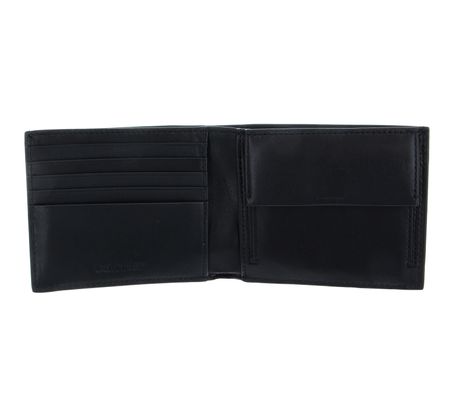 Calvin Klein Lux Plaque Bifold 5CC CK Black | Buy bags, purses  