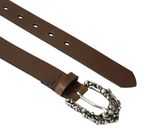 Tamaris Leather Belt W80 Cognac Tamaris Leather Belt W80 Cognac