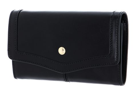 THE BRIDGE Agnese Ladies' Wallet Nero / Oro