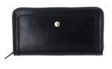 THE BRIDGE Agnese Ladie's Wallet Nero / Oro THE BRIDGE Agnese Ladie's Wallet Nero / Oro