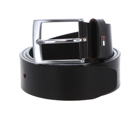 TOMMY HILFIGER SPWM Adan Leather Belt 3.5 W105 Testa di Moro