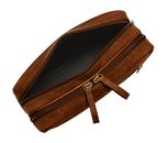 FOSSIL Travel Dopp Kit Medium Brown FOSSIL Travel Dopp Kit Medium Brown