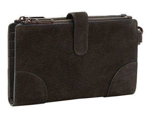 LIEBESKIND BERLIN Audre Suede Ivy Wallet L Dark Chocolate