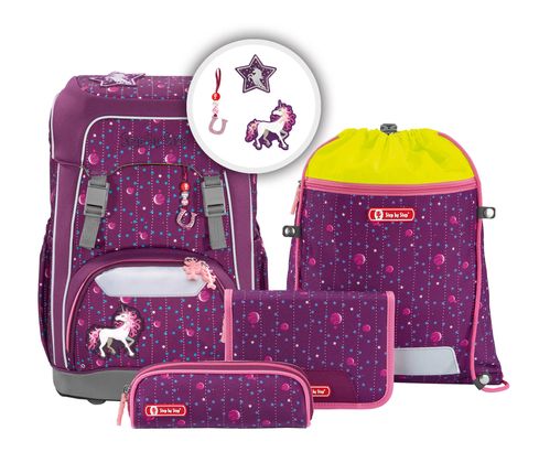 Step by Step Giant Schulranzen-Set 5-teilig Dreamy Unicorn Nuala