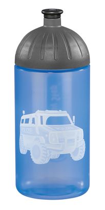 Step by Step Drinking Bottle Police Truck