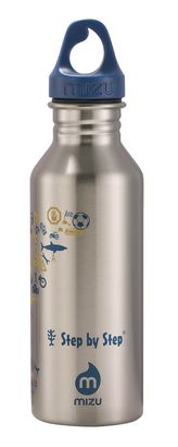 Step by Step Steel Drinking Bottle Blue / Yellow Step by Step Steel Drinking Bottle Blue / Yellow