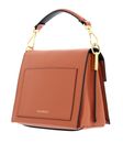 COCCINELLE Louise Small Crossbody Chestnut / Noir