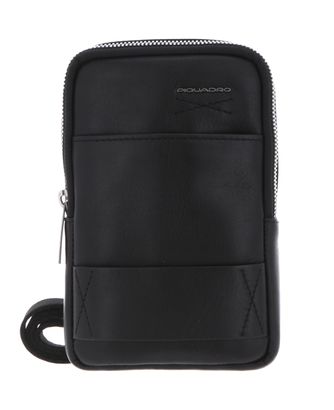 PIQUADRO Obidos Pocket Crossbody Bag Nero