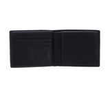 PIQUADRO Obidos Men's Wallet With Flip Up ID Window Blu