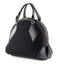 COCCINELLE Colette Wool Handbag Noir COCCINELLE Colette Wool Handbag Noir