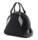 COCCINELLE Colette Wool Handbag Noir COCCINELLE Colette Wool Handbag Noir