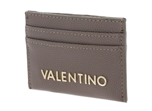 VALENTINO Divina Credit Card Case Taupe