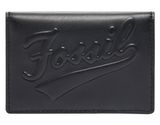 FOSSIL Morgan Bifold Card Case Black FOSSIL Morgan Bifold Card Case Black
