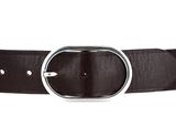 b.belt Lorena Silver Belt W75 Dunkel Braun - kürzbar b.belt Lorena Silver Belt W75 Dunkel Braun - kürzbar