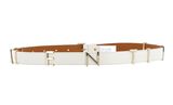 VALENTINO Emma Winter Belt W100 Ecru / Oro - kürzbar VALENTINO Emma Winter Belt W100 Ecru / Oro - kürzbar