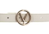 VALENTINO Round Women's Belt W110 Ecru - kürzbar VALENTINO Round Women's Belt W110 Ecru - kürzbar