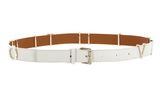 VALENTINO Emma Winter Belt W110 Ecru / Oro - kürzbar VALENTINO Emma Winter Belt W110 Ecru / Oro - kürzbar